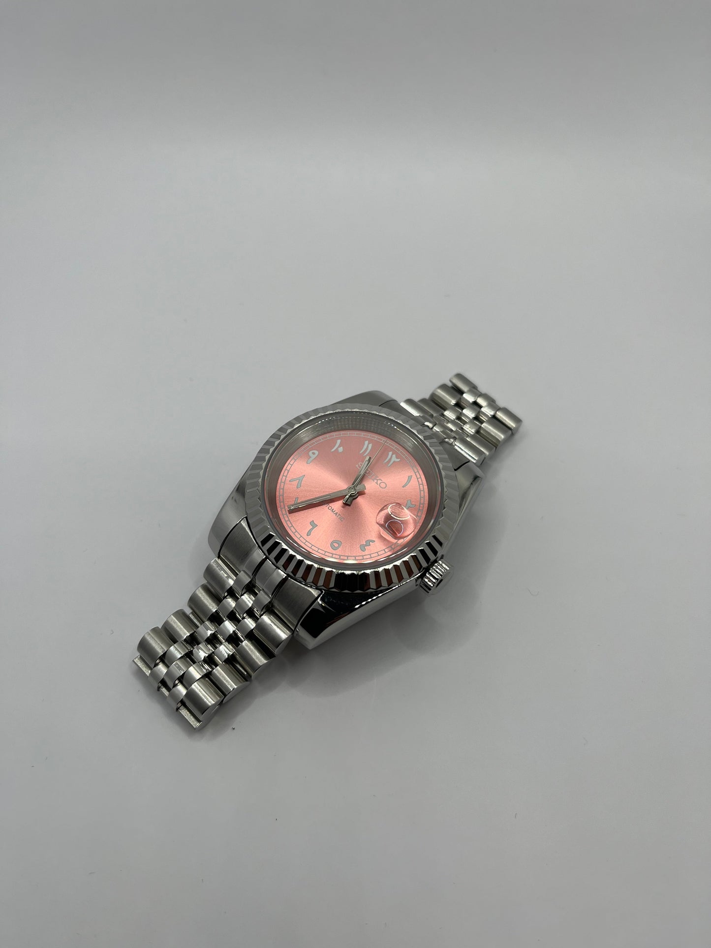 Date Just Arabic Dial Rose Valtik
