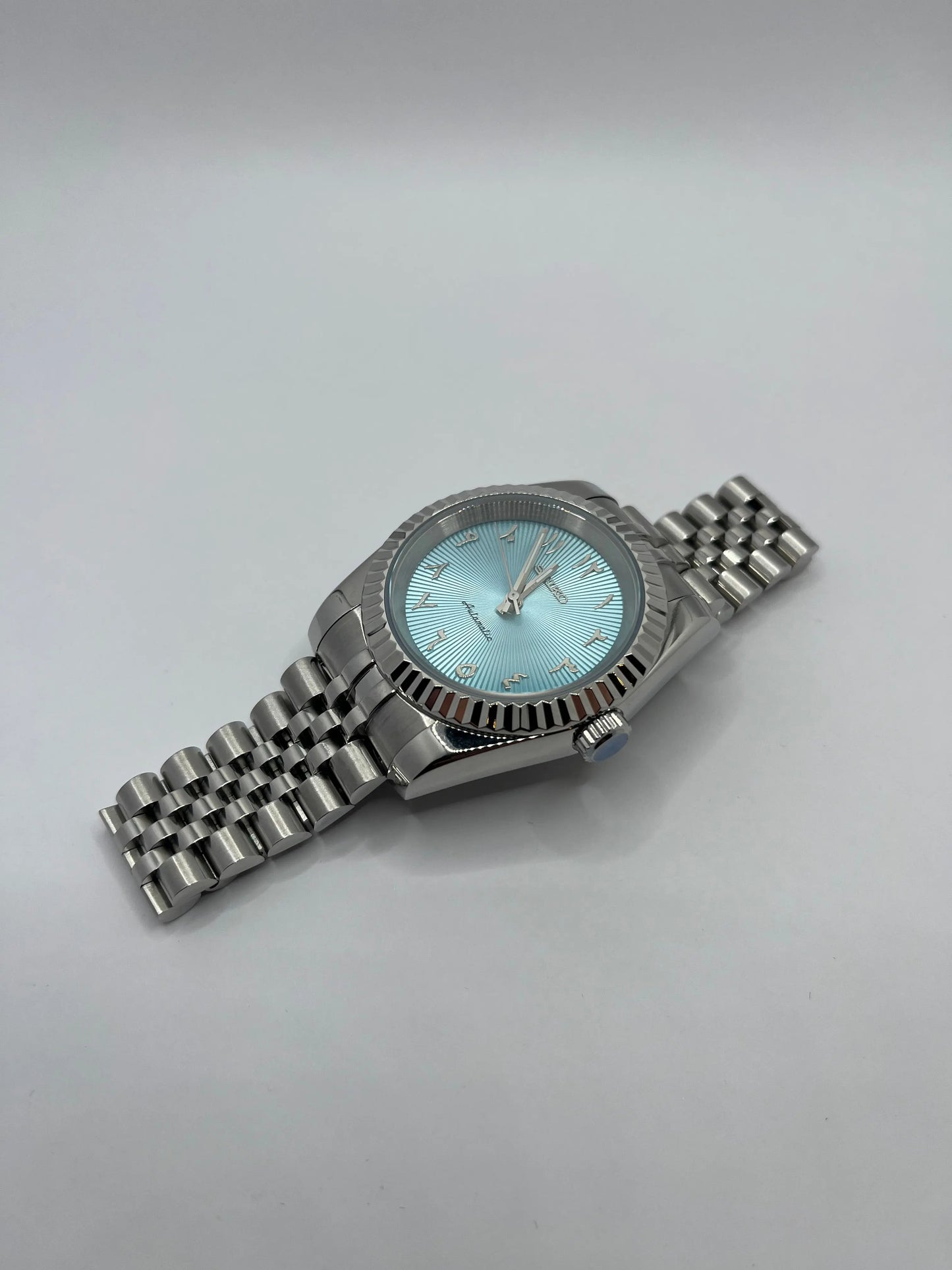 Arabic Dial Bleu Clair Valtik