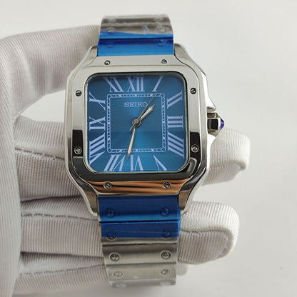 Seiko Santos Bleu Valtik