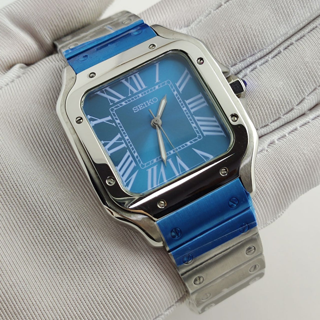 Seiko Santos Bleu Valtik