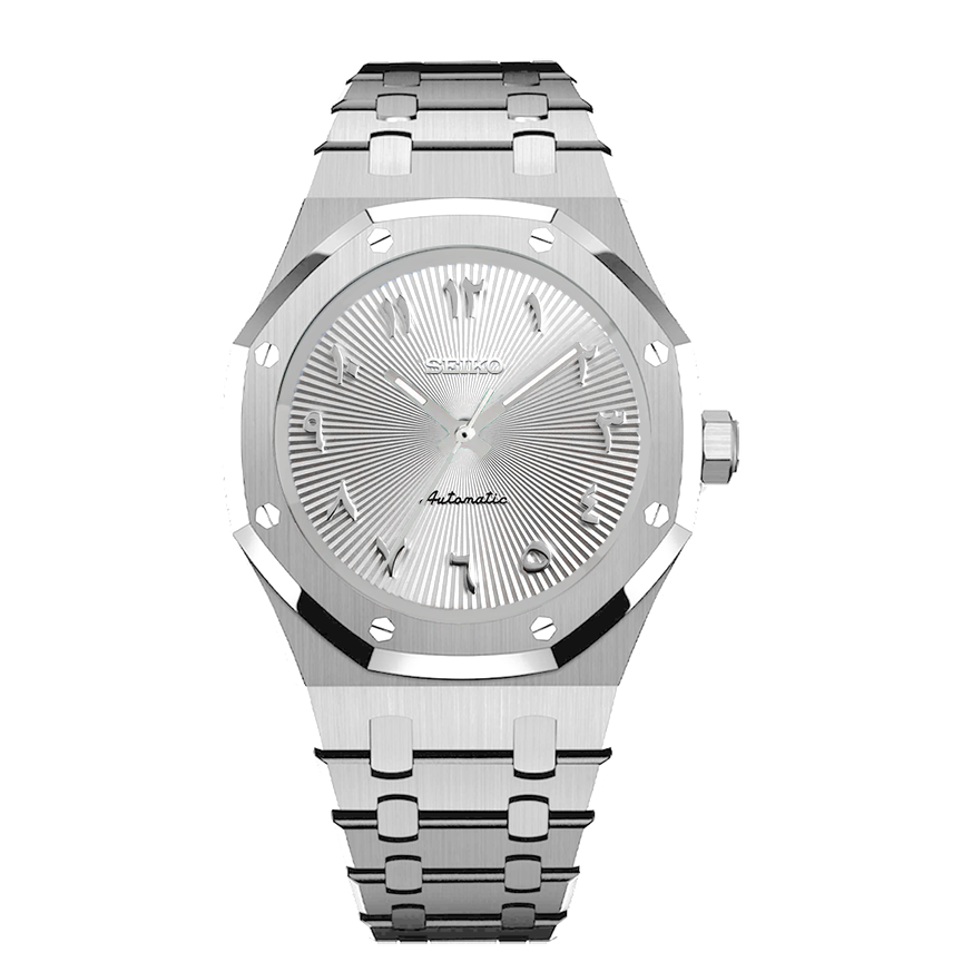 Royal Oak Arabic Dial Blanche Valtik