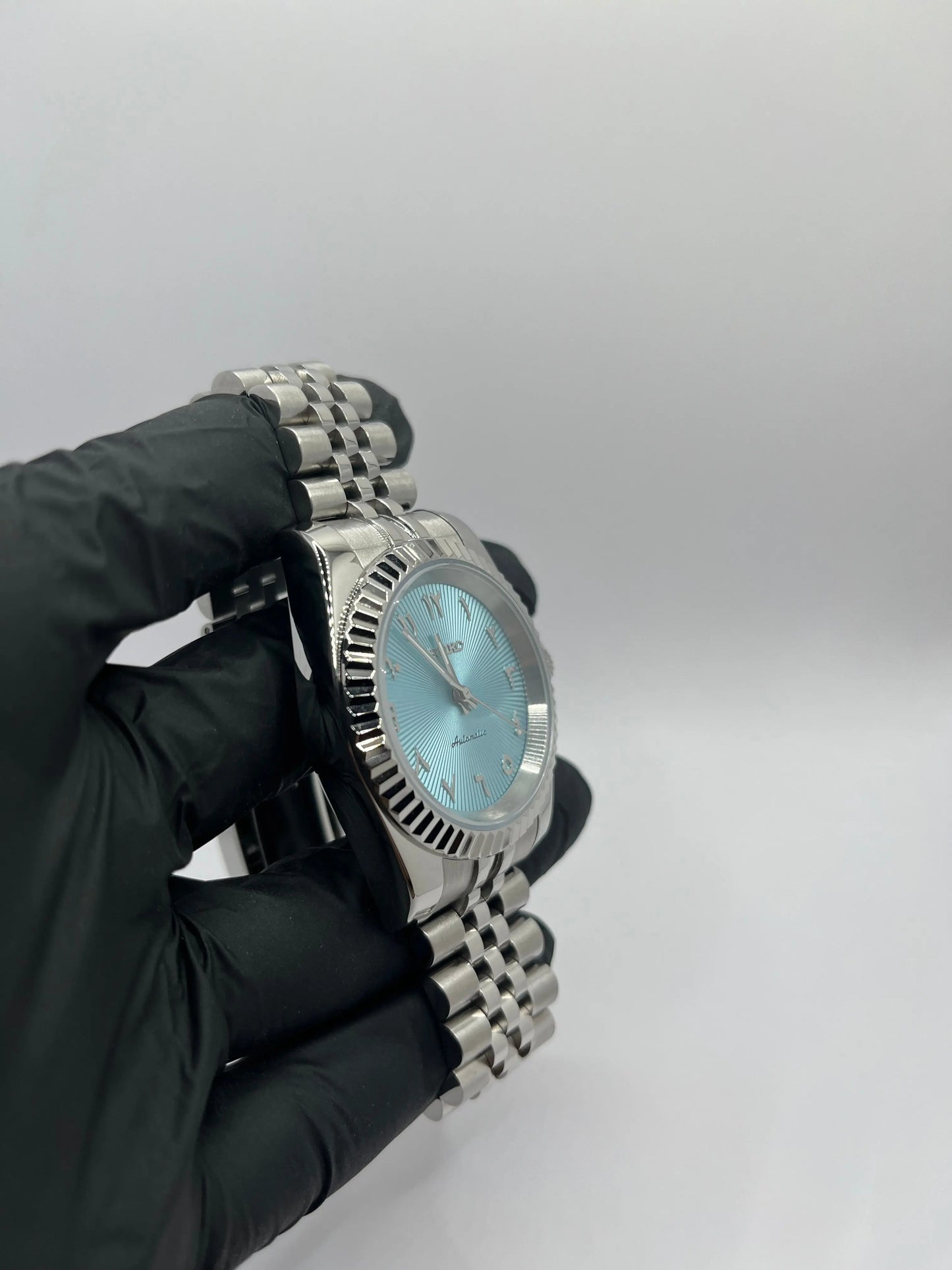 Arabic Dial Bleu Clair Valtik