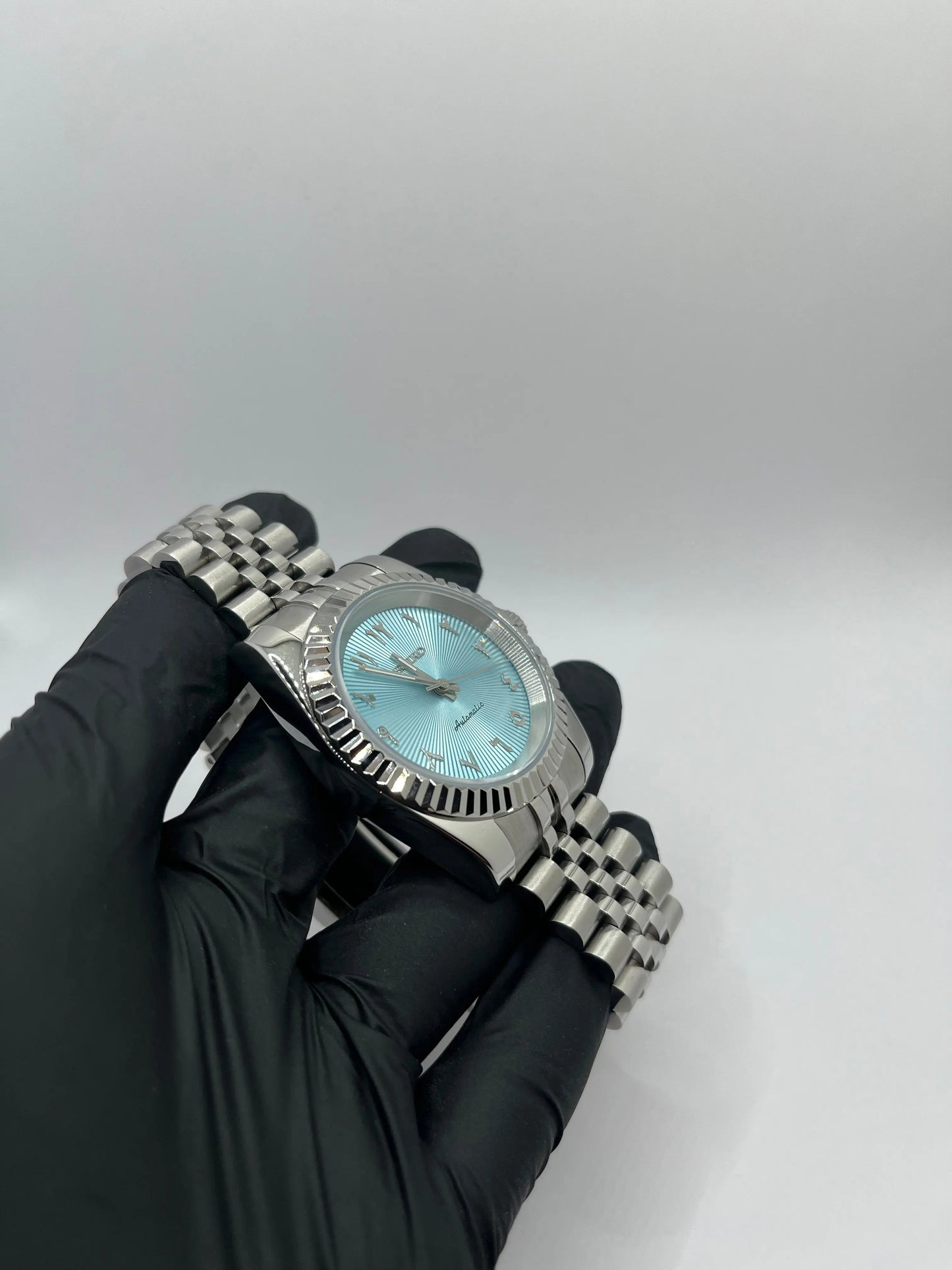 Arabic Dial Bleu Clair Valtik