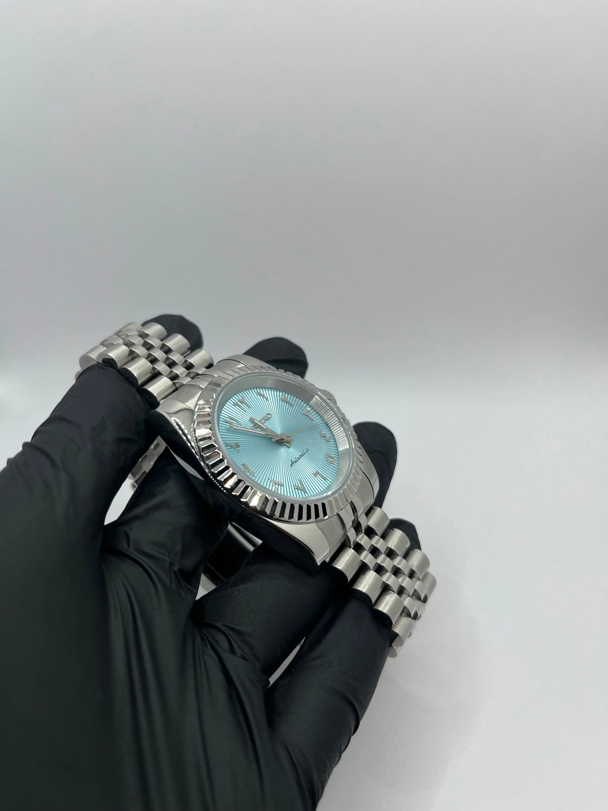 Arabic Dial Bleu Clair Valtik