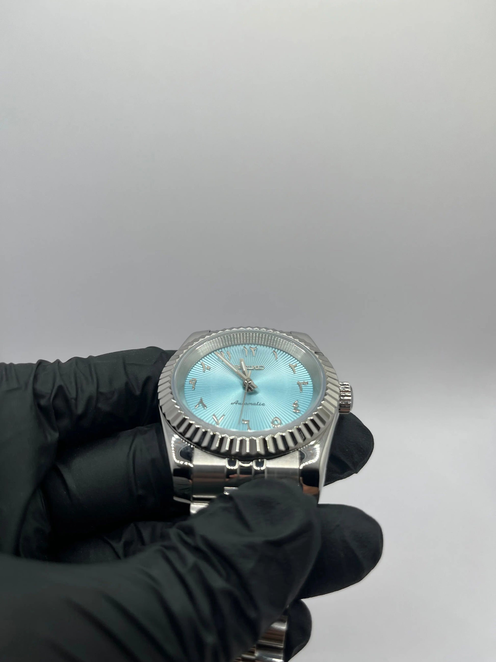 Arabic Dial Bleu Clair Valtik