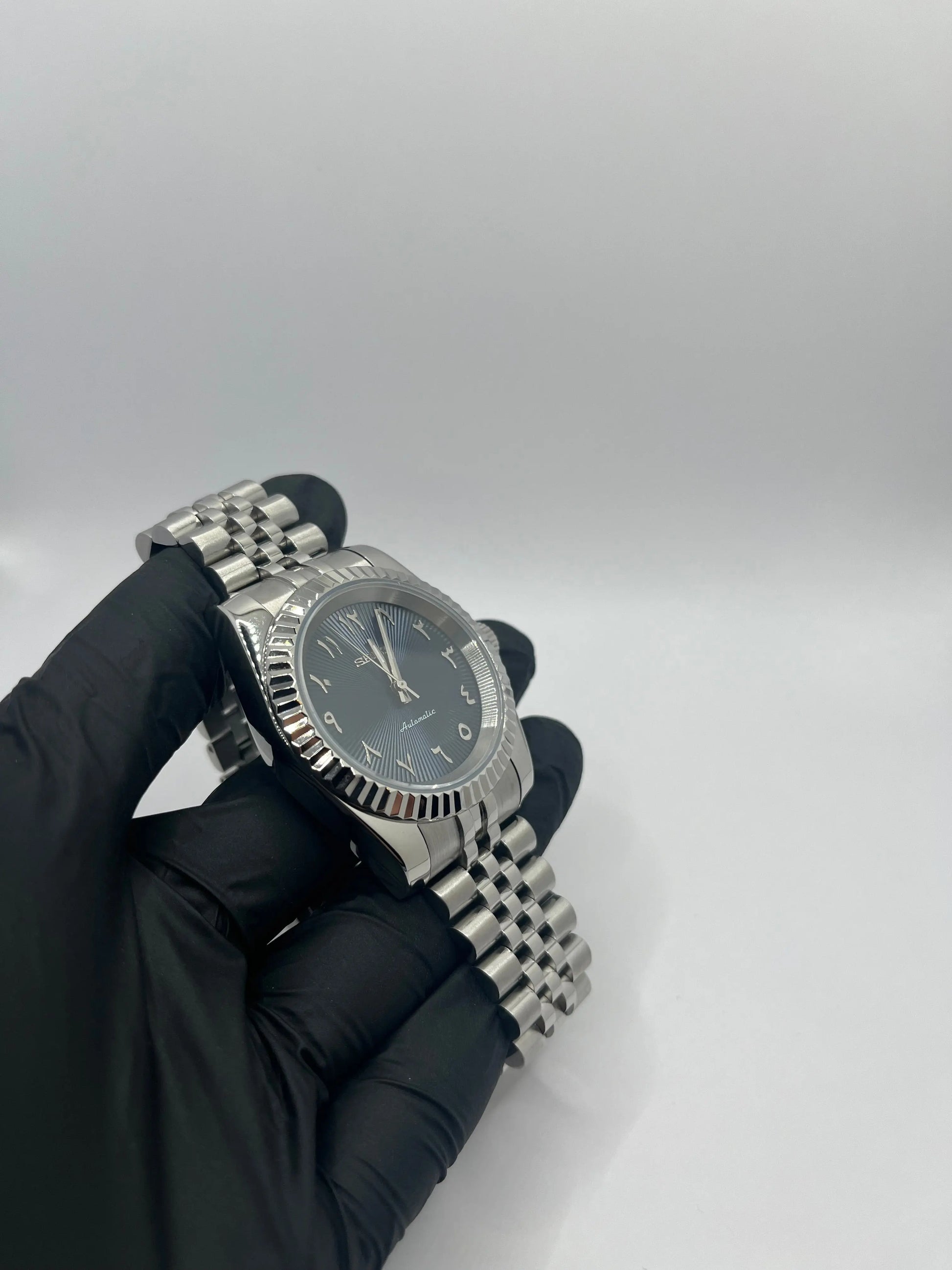 Arabic Dial Bleu Valtik