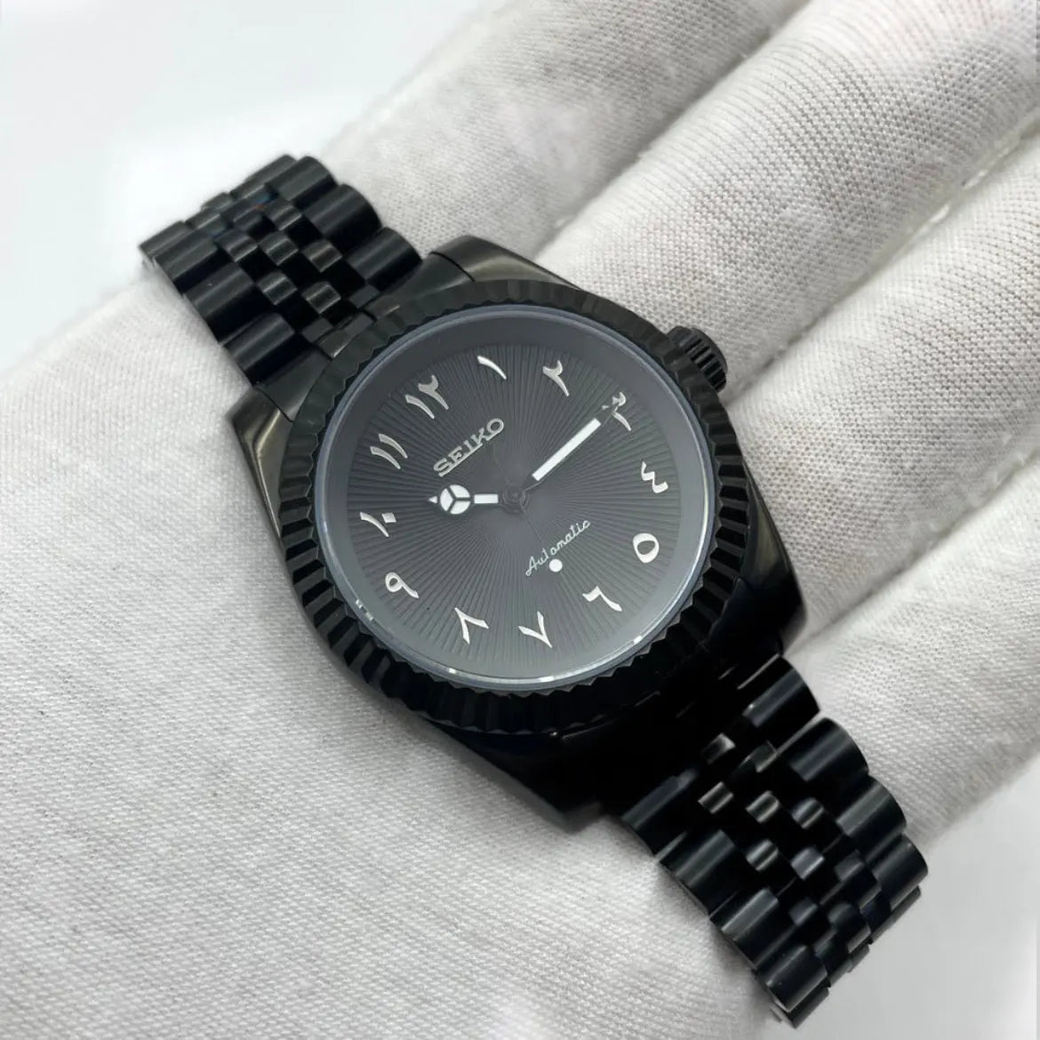 Arabic Dial Full Noir Valtik