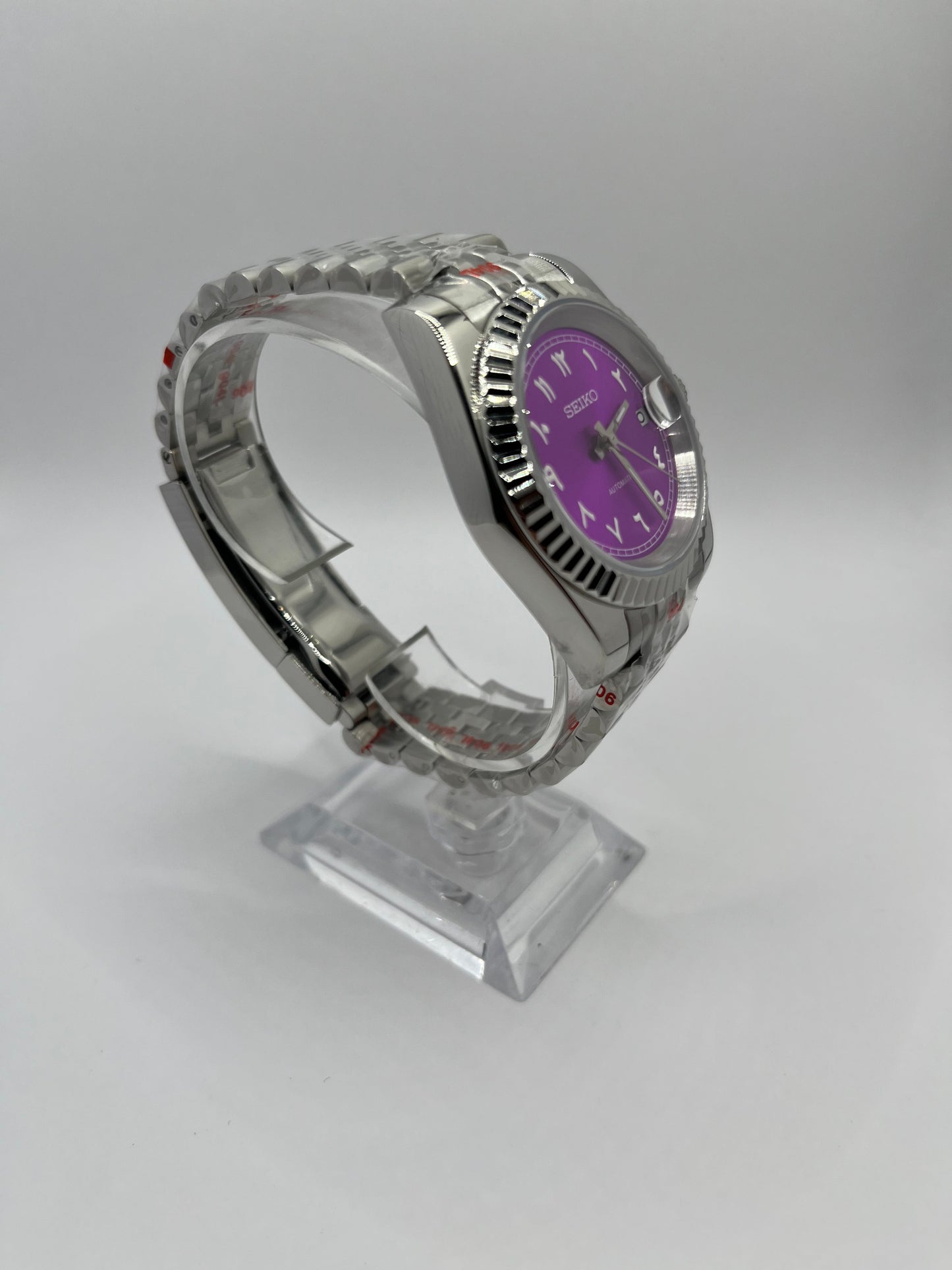 Date Just Arabic Dial Violette Valtik
