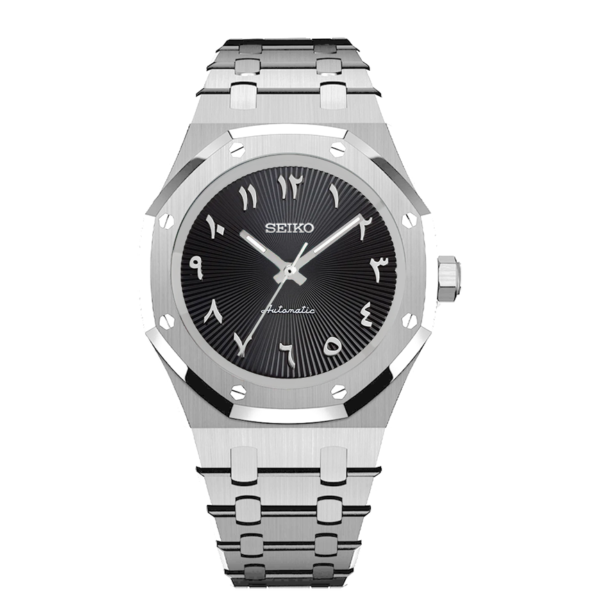 Royal Oak Arabic Dial Noire Valtik