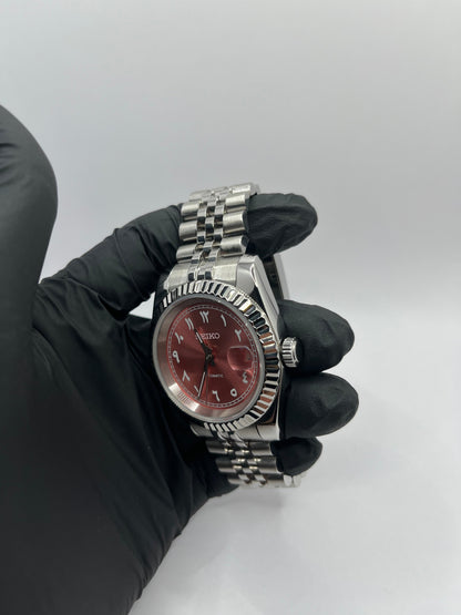 Date Just Arabic Dial Rose Valtik