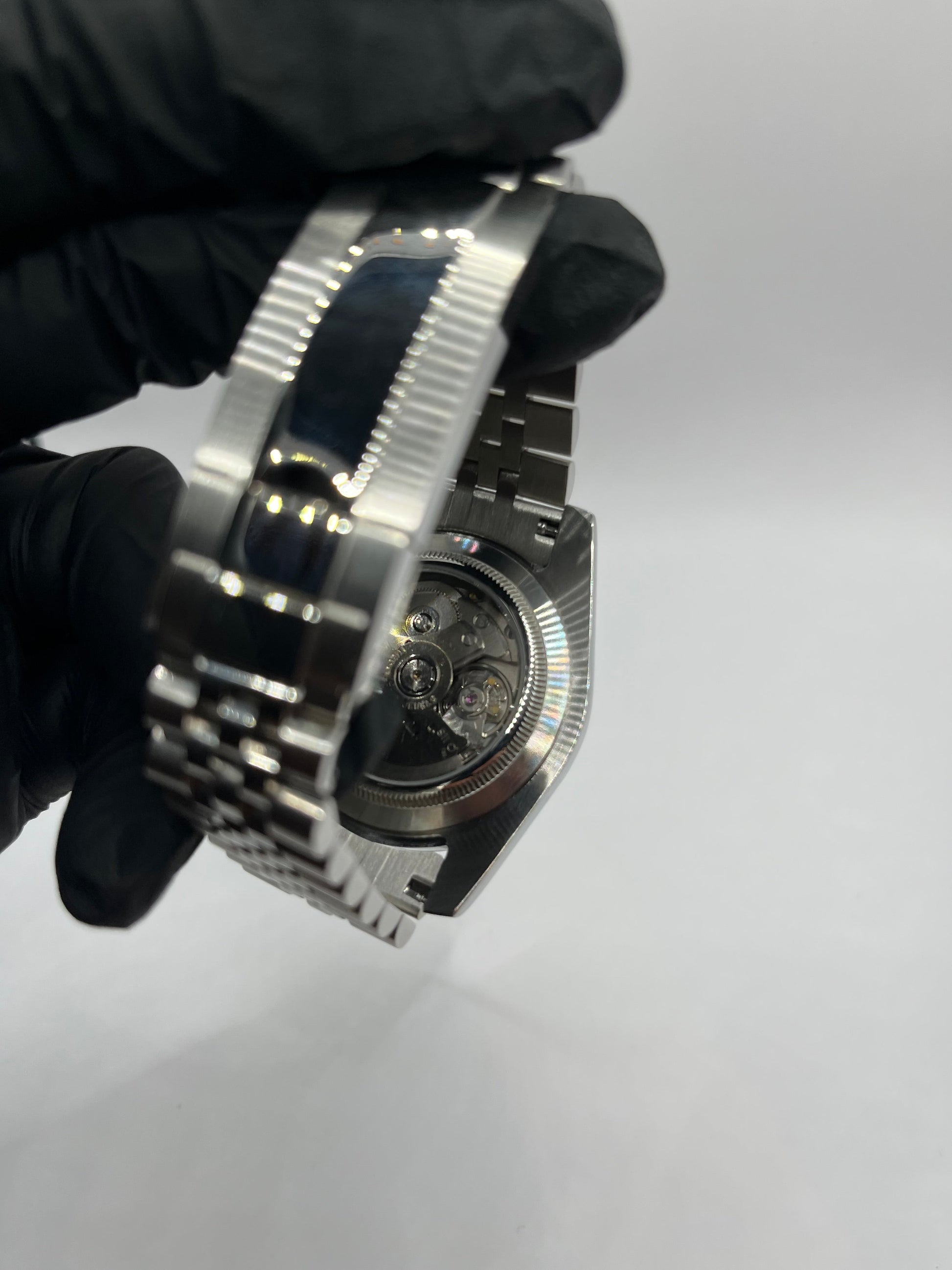 Date Just Arabic Dial Verte Valtik