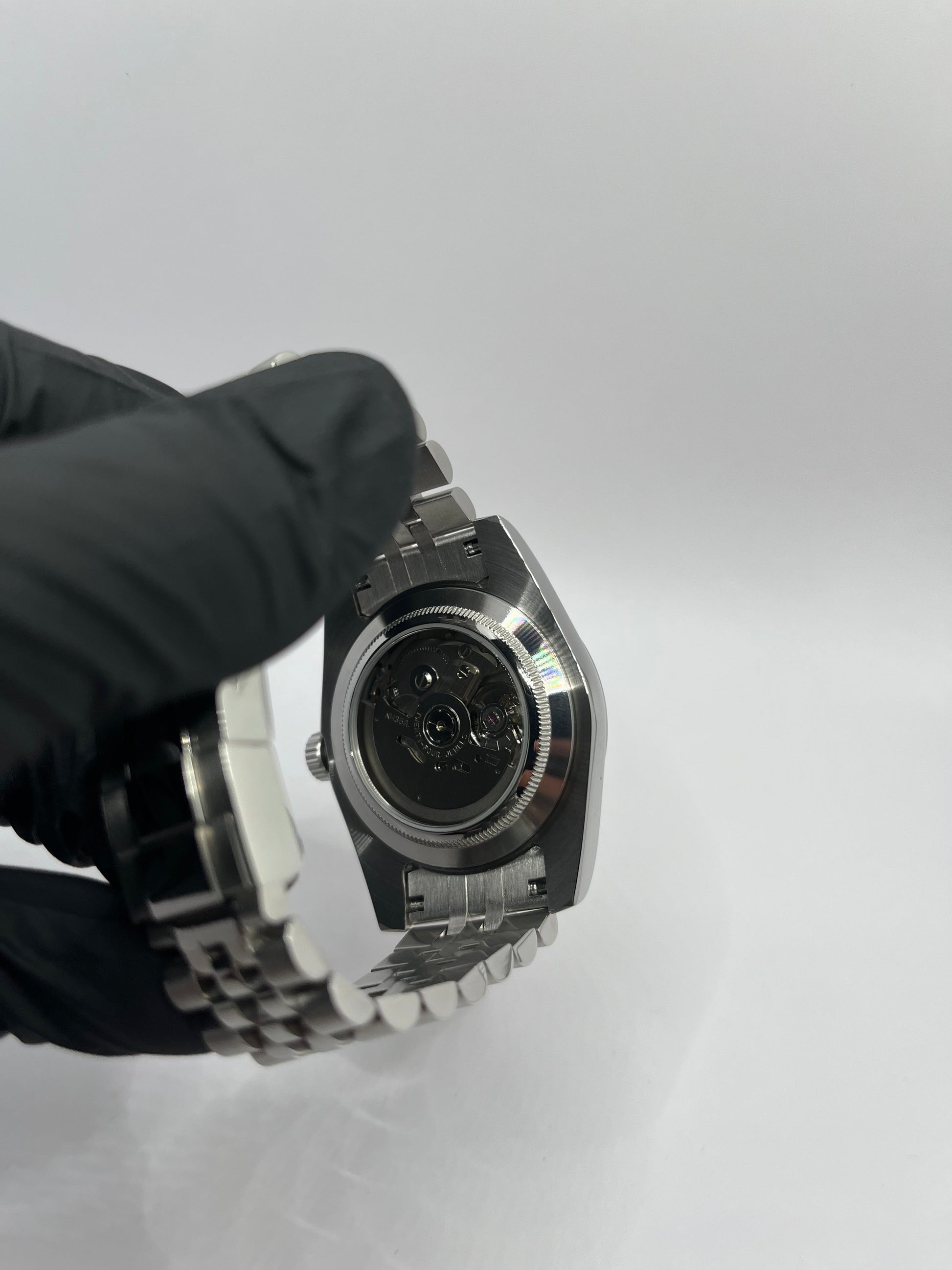 Date Just Arabic Dial Noire Valtik