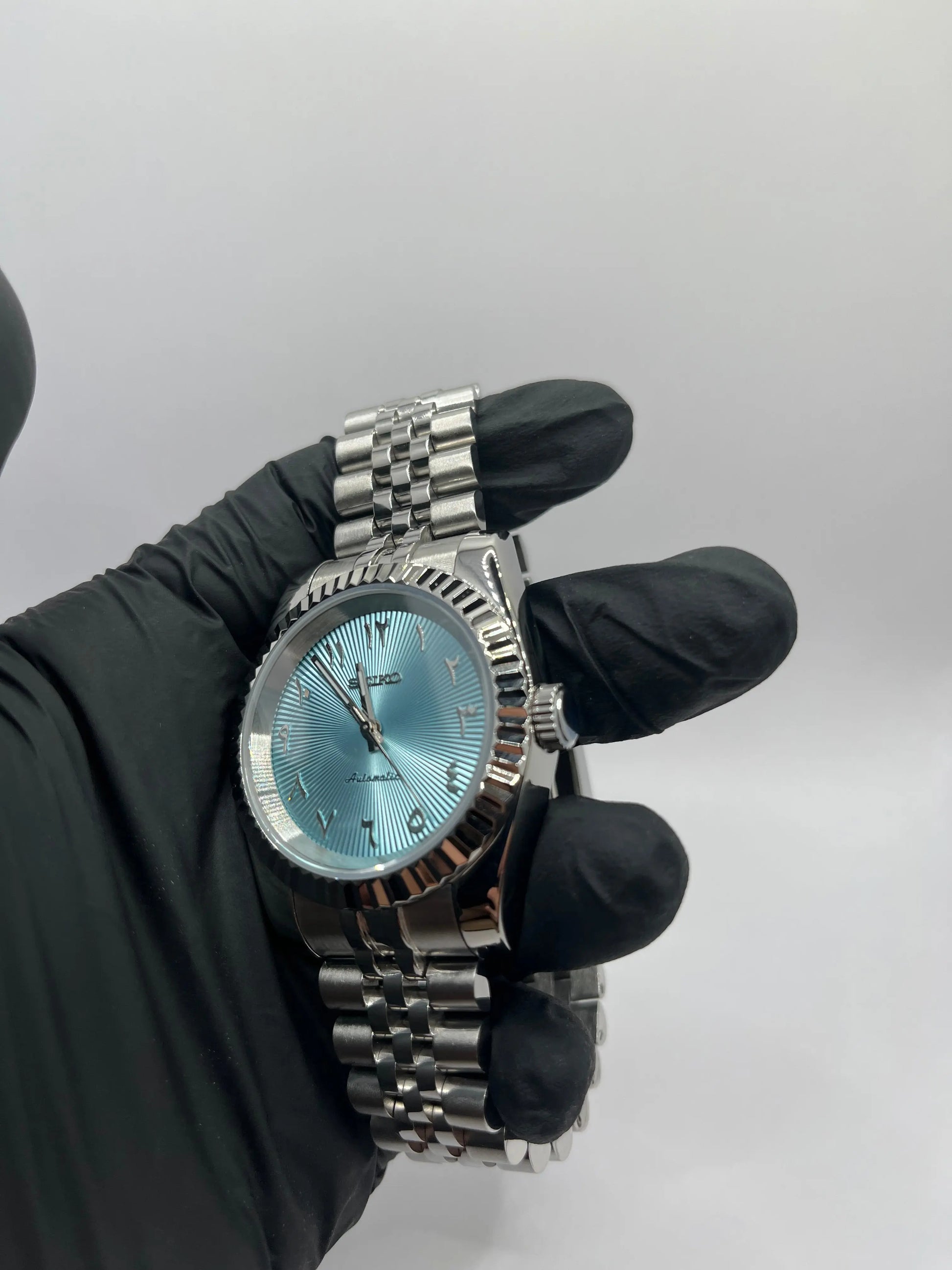 Arabic Dial Bleu Clair Valtik