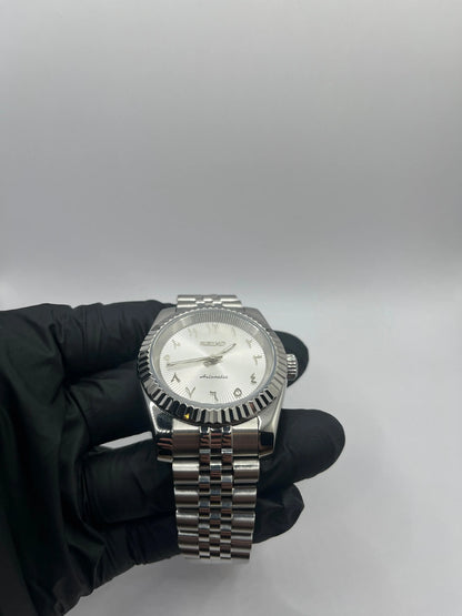 Arabic Dial Blanche Valtik