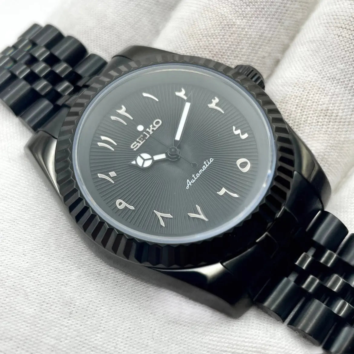 Arabic Dial Full Noir Valtik