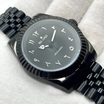 Arabic Dial Full Noir Valtik