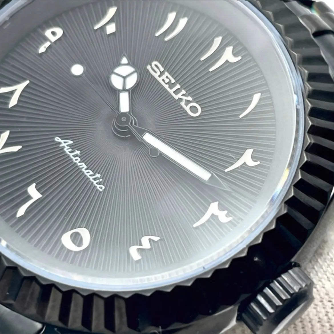 Arabic Dial Full Noir Valtik