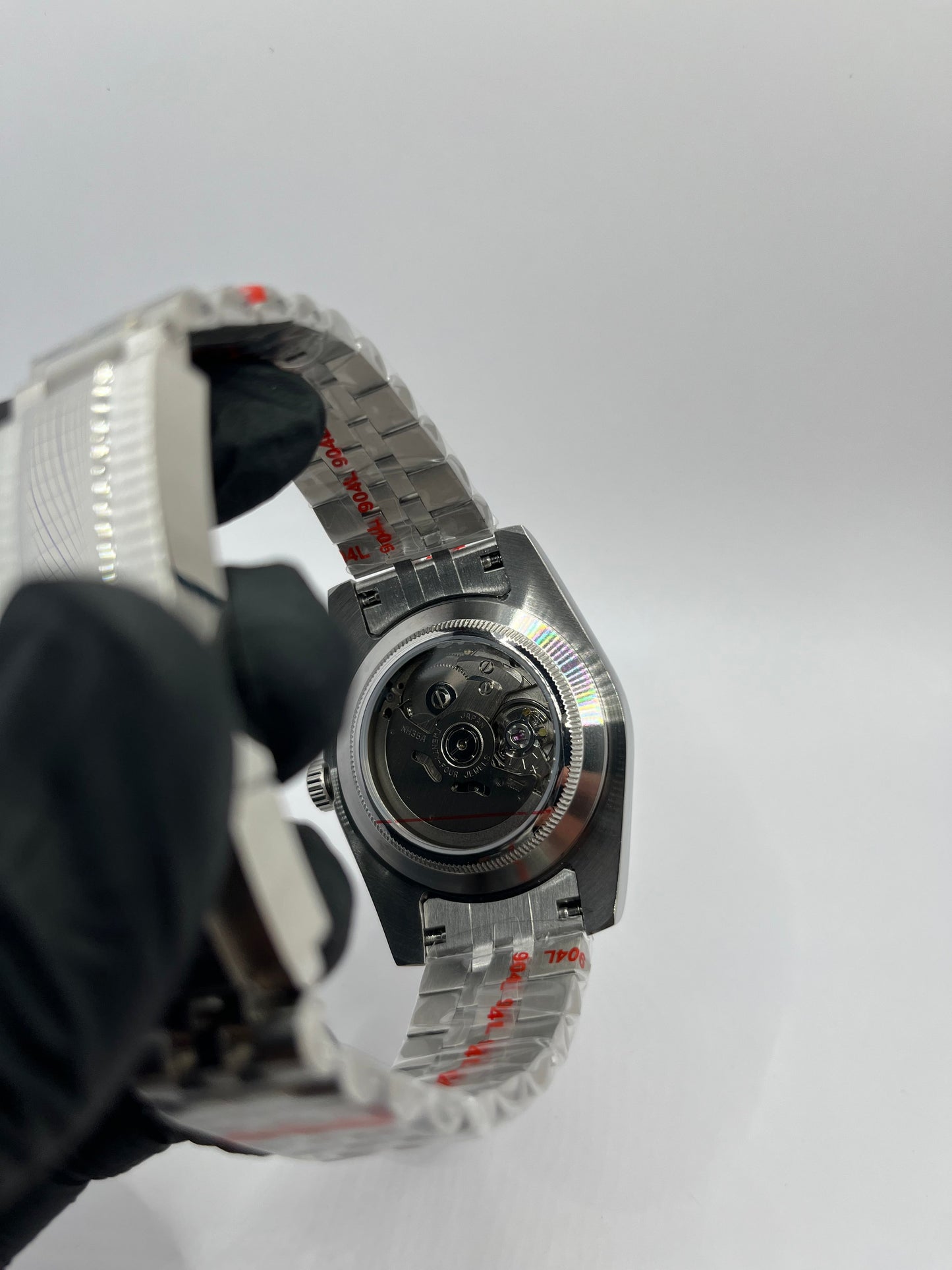 Date Just Arabic Dial Bleu Valtik