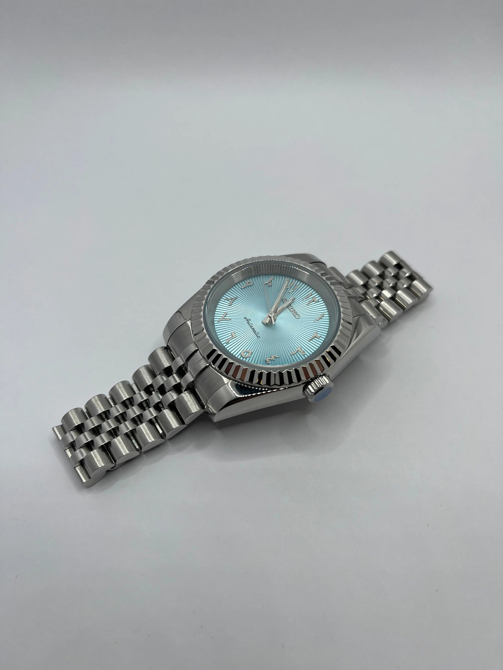 Arabic Dial Bleu Clair Valtik