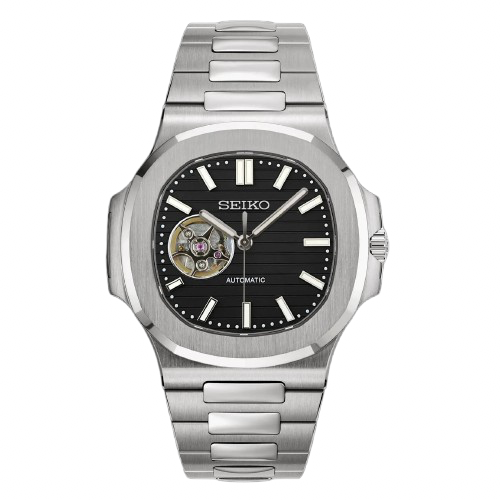 Nautilus Noire Ouverte Valtik