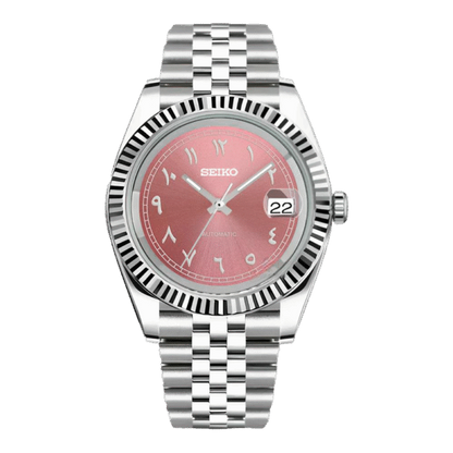 Date Just Arabic Dial Rose Valtik