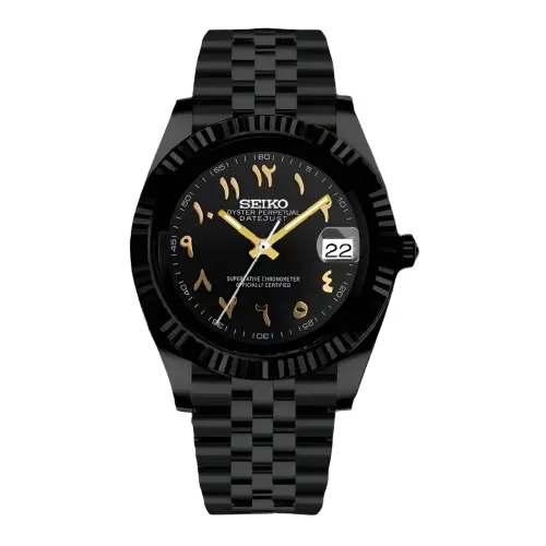 Arabic Dial Black/Or Valtik