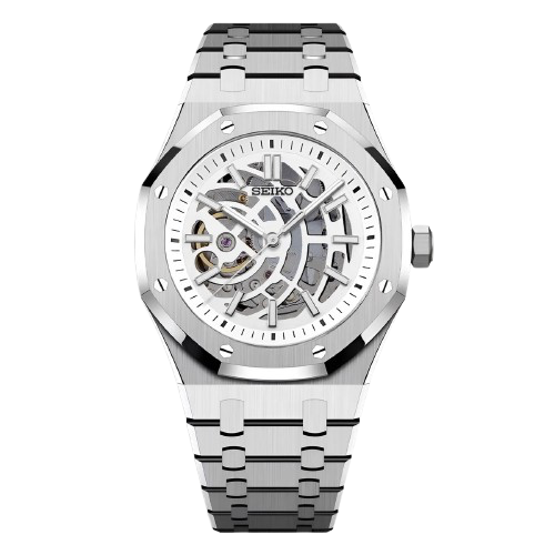 Royal Oak Skeleton Blanche Valtik
